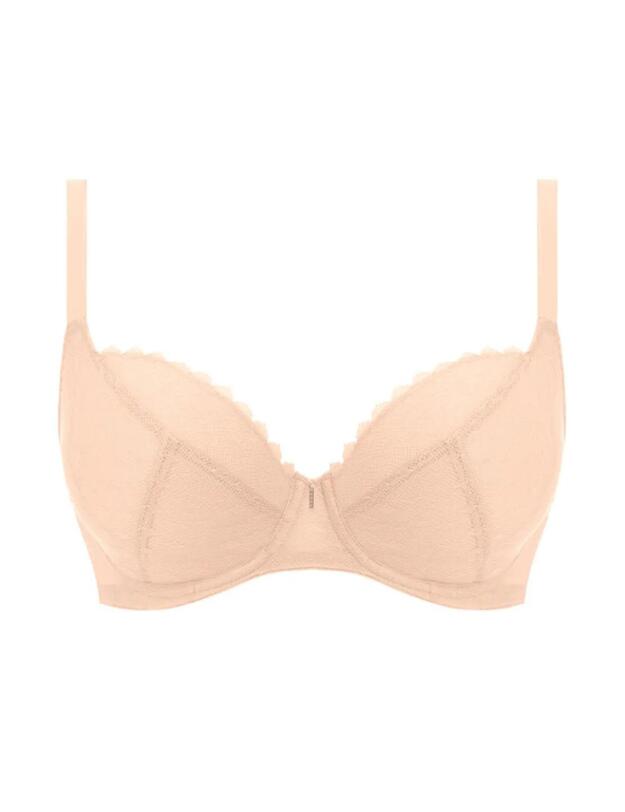 Freya Signature Padded Plunge Bra Natural Beige