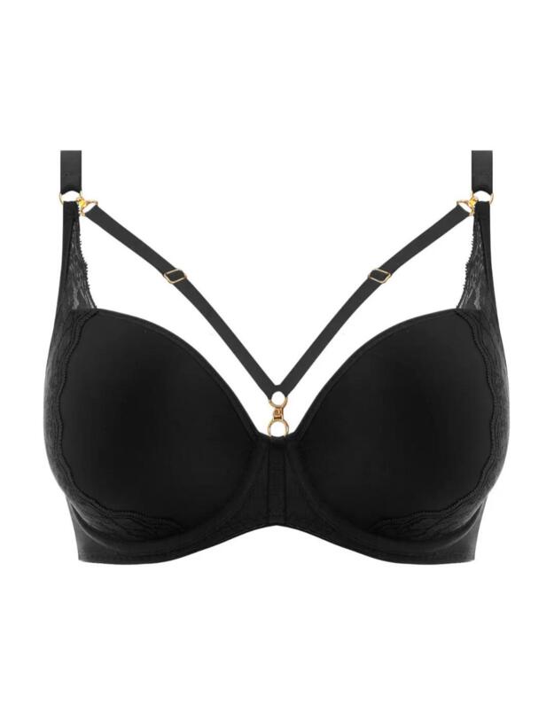 Freya Temptress Plunge T-shirt Bra Black 