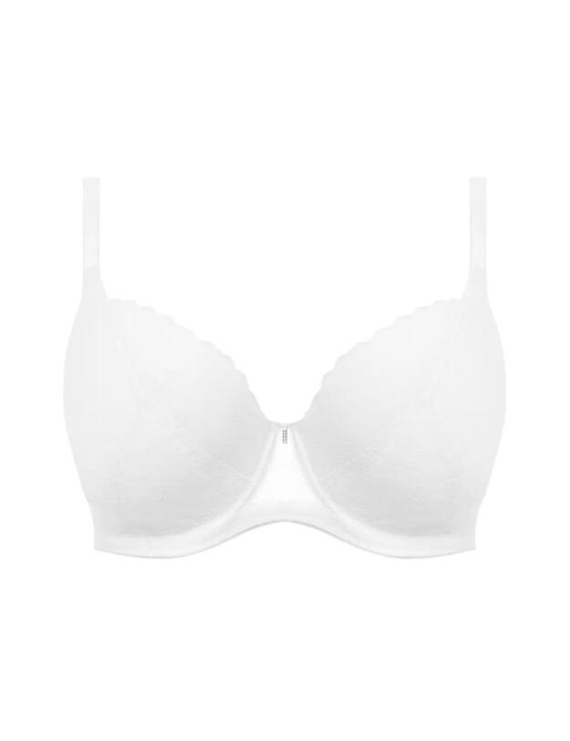 Freya Signature Padded Plunge Bra White 