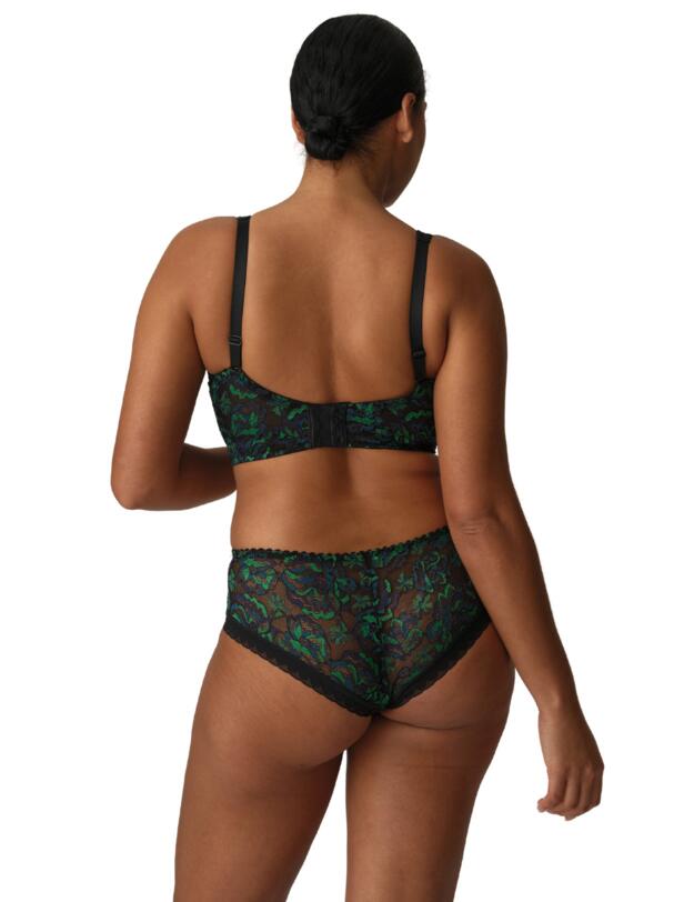 Prima Donna San Angel Luxury Thong Peacock Feather 