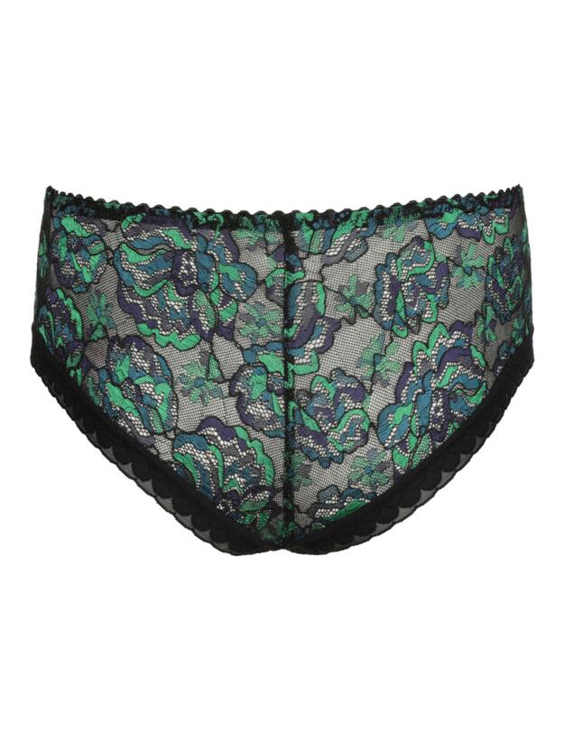 Prima Donna San Angel Luxury Thong Peacock Feather 