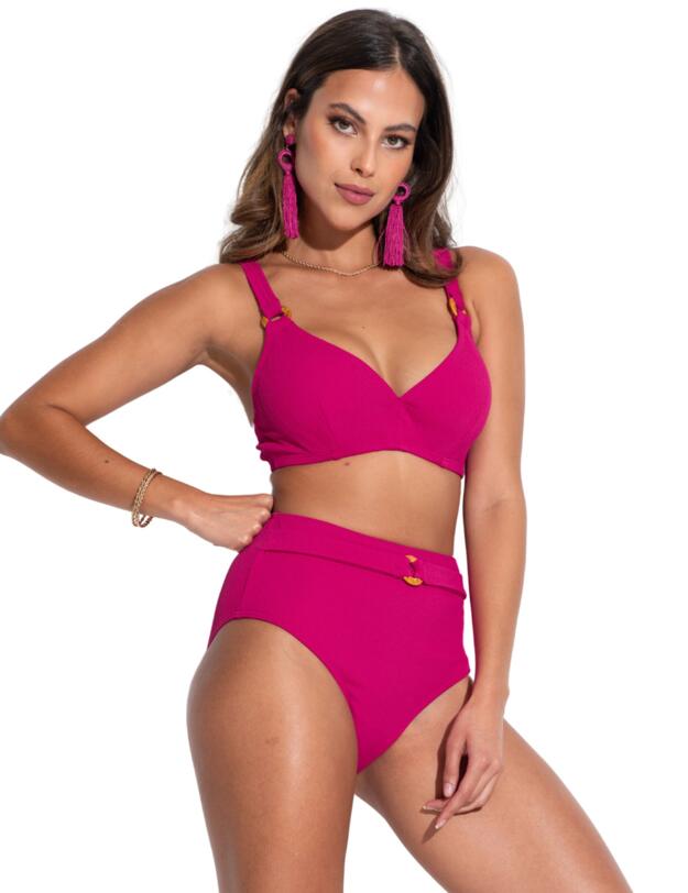 Pour Moi Cali Plunge Bikini Top Pink