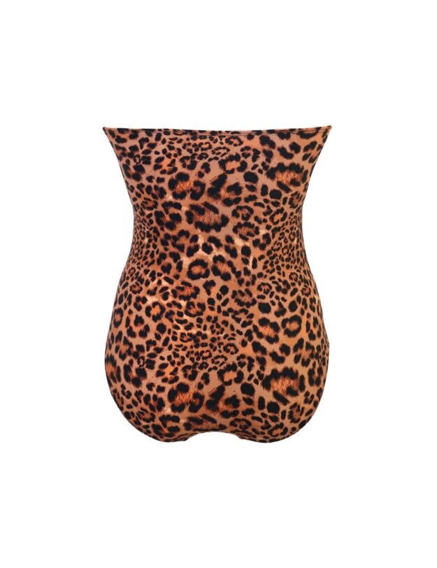 Pour Moi Santa Monica Control Swimsuit Leopard