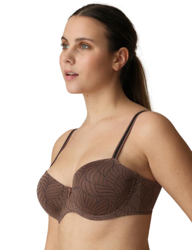 Prima Donna Twist Ajusco Balcony Bra Caribe Taupe