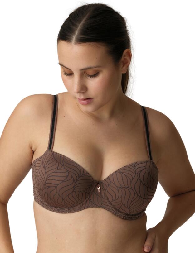 Prima Donna Twist Ajusco Balcony Bra Caribe Taupe