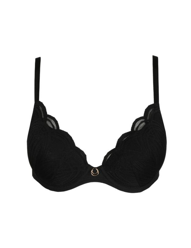 Marie Jo Cathia Padded Bra Heartshape Black