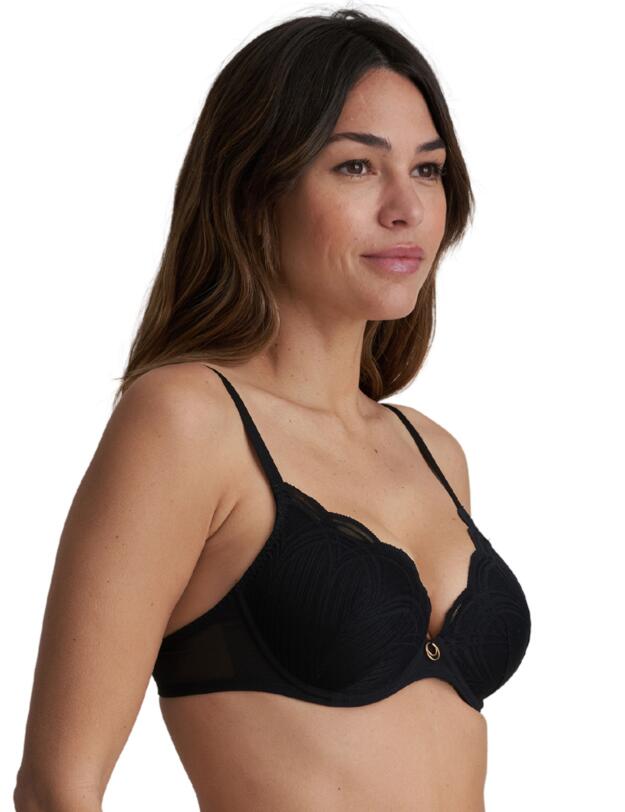 Marie Jo Cathia Padded Bra Heartshape Black