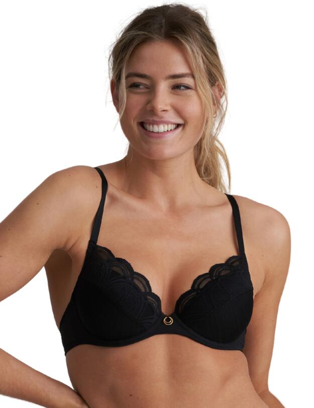 Marie Jo Cathia Push Up Bra Removable Pads Black