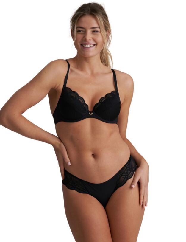 Marie Jo Cathia Push Up Bra Removable Pads Black