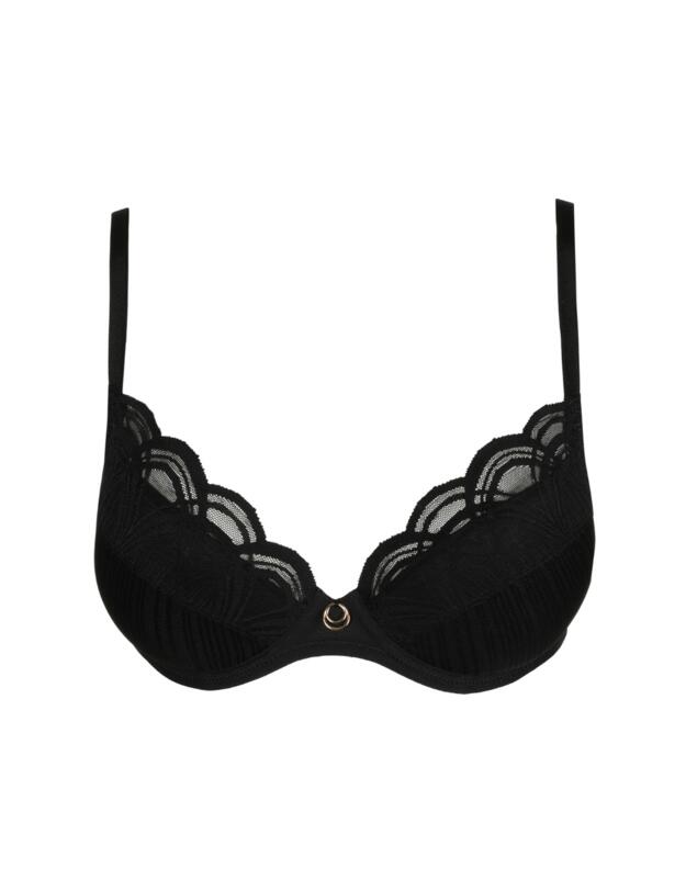 Marie Jo Cathia Push Up Bra Removable Pads Black