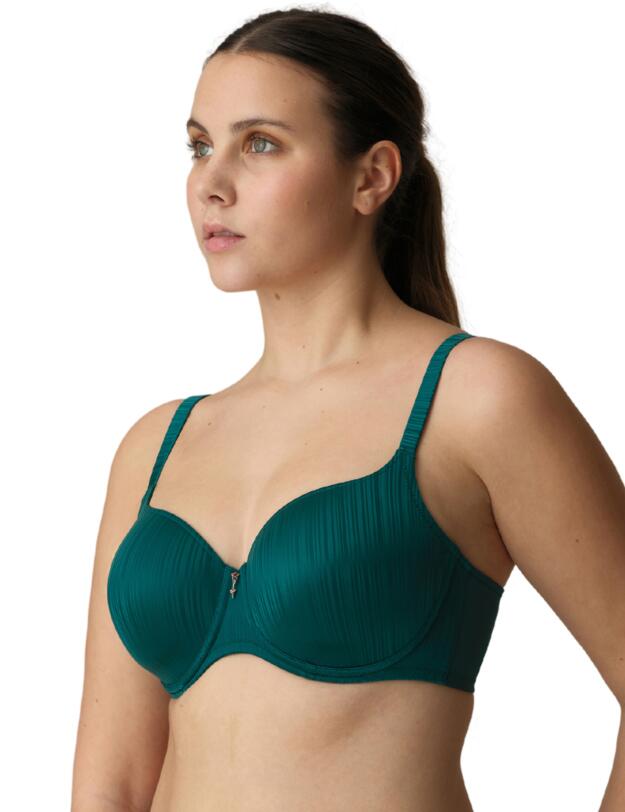 Prima Donna Twist Knokke Padded Heartshape Bra Jasper Green