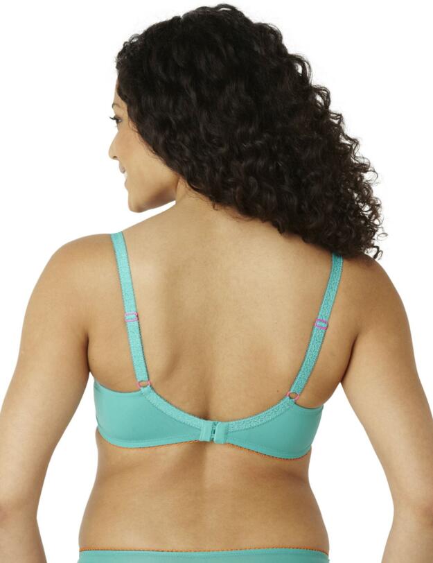 7471 Cleo Maya Balcony Bra Teal Animal Print - 7471 Balcony Bra