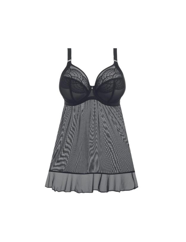 Elomi Priya Babydoll Black