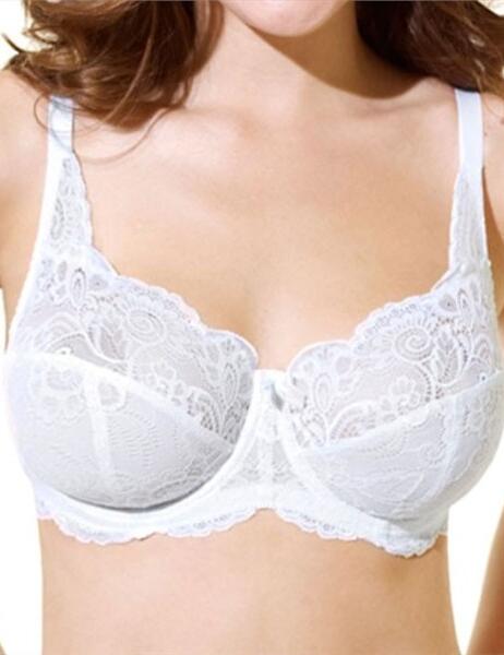 5675 Panache Andorra Full Cup Lace Bra - 5675 White