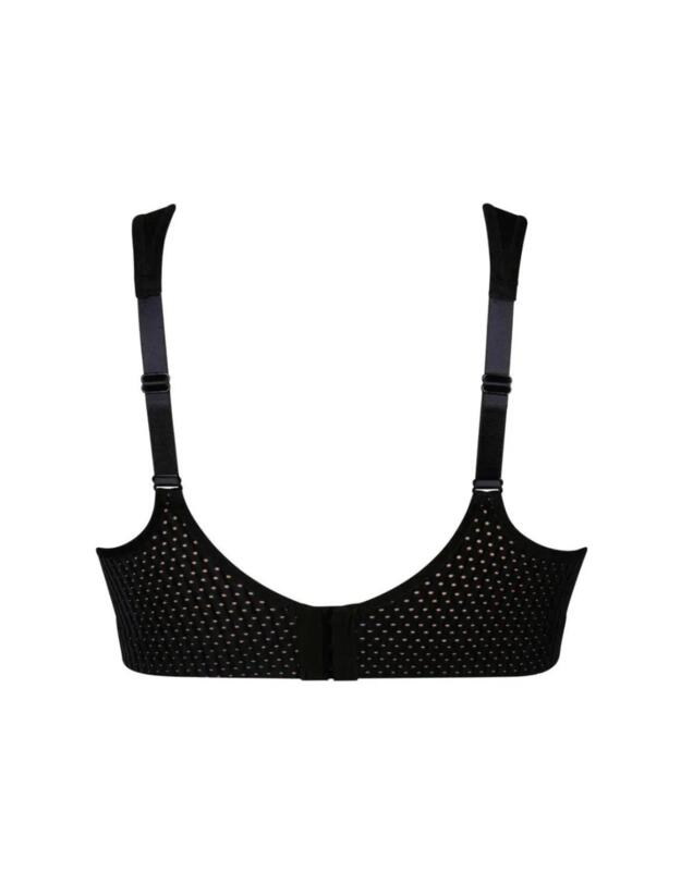 Anita Care Air Control Post Mastectomy Bra with Padded Cups Black