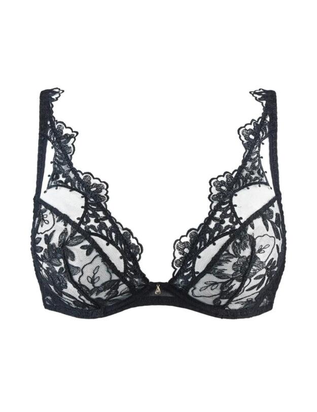 Aubade After Midnight Ultra Plunging Triangle Bra Attraction