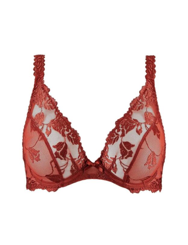  Aubade Softessence Plunge Bra Terracotta