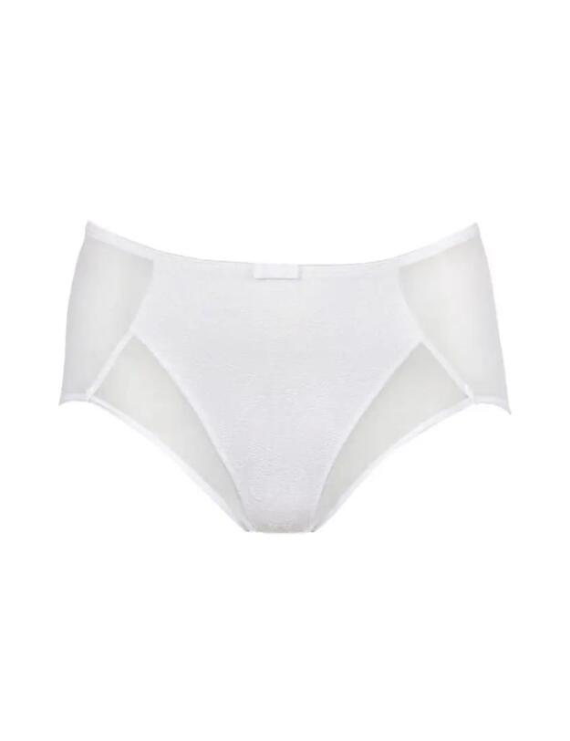 B523 Berlei Beauty Minimiser Deep Brief - B523 White