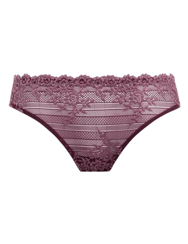 Wacoal Embrace Lace Brief Italian Plum/ Valerian