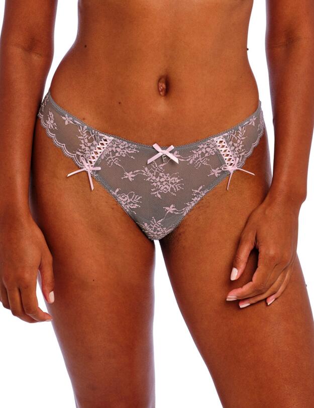 Freya Offbeat Decadence Brazilian Brief Grey/Pink