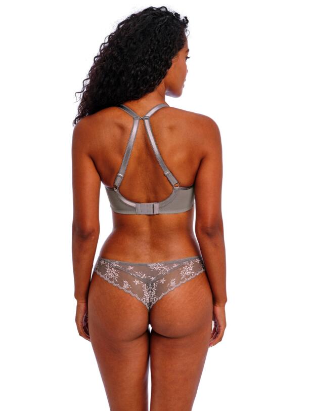 Freya Offbeat Decadence Brazilian Brief Grey/Pink
