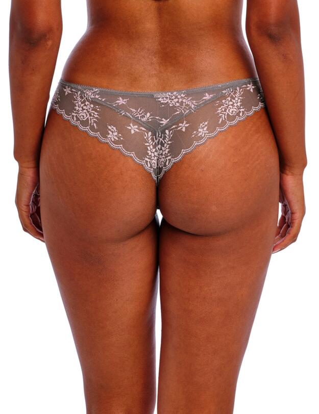 Freya Offbeat Decadence Brazilian Brief Grey/Pink