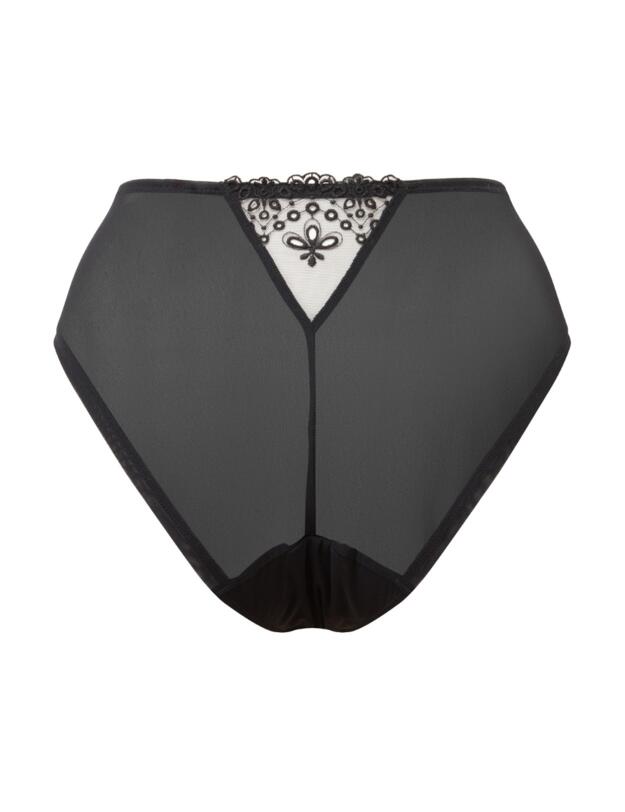 Gossard Rebel High Waist Brazilian Brief Black
