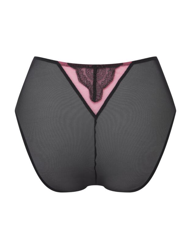 Gossard VIP Confession Deep Brief Burgundy/Black
