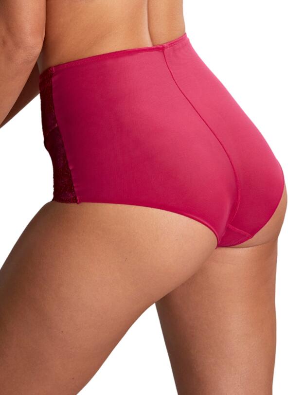 Panache Clara High Waist Brief Orchid/Red 