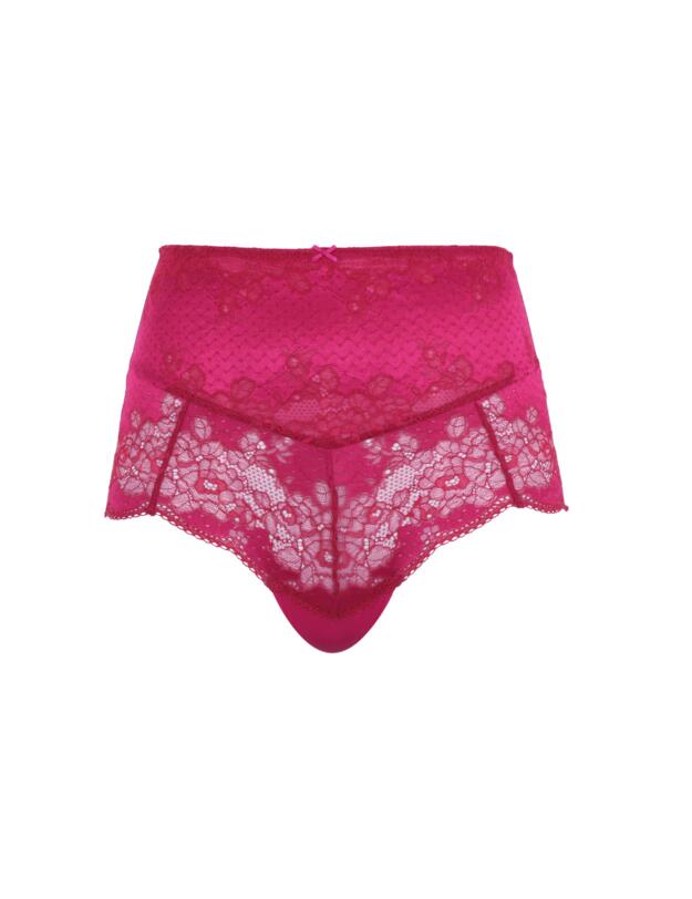 Panache Clara High Waist Brief Orchid/Red 