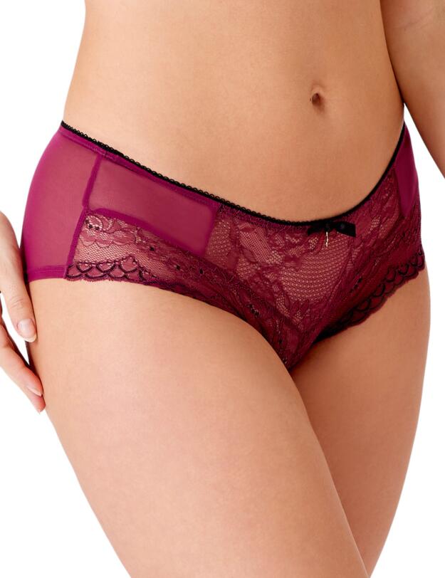 Gossard Superboost Lace Short Purple Potion