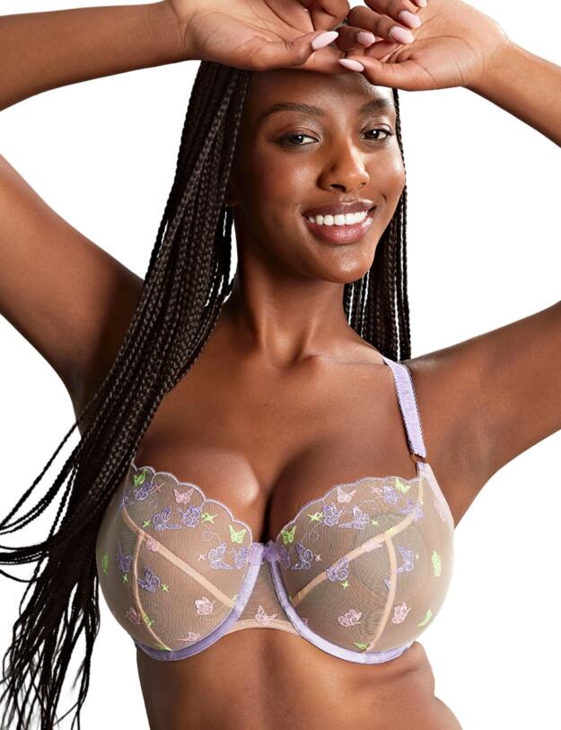 Panache Belle Balcony Bra Butterflies