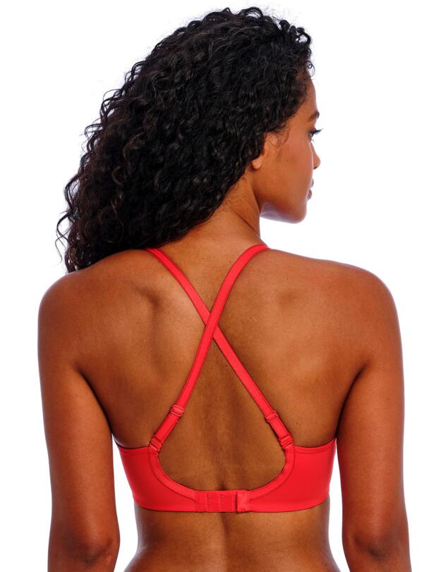 Freya Undetected Moulded T Shirt Bra Chilli Red