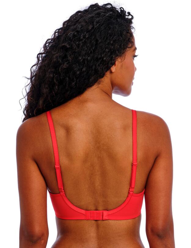 Freya Undetected Moulded T Shirt Bra Chilli Red