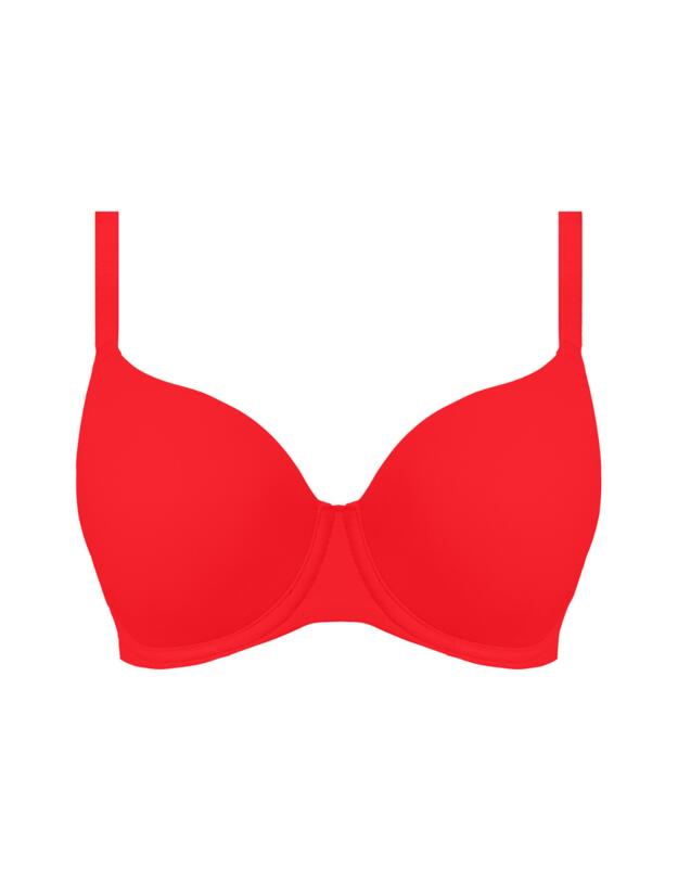 Freya Undetected Moulded T Shirt Bra Chilli Red