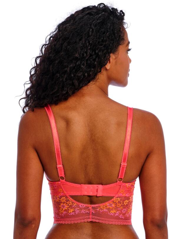 Freya Sydnie Longline Bra Strawberry Ice