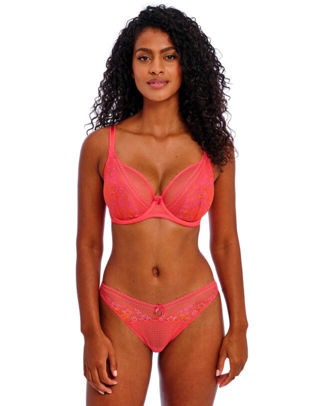 Freya Sydnie High Apex Plunge Bra Strawberry Ice