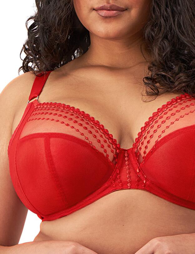Elomi Matilda Plunge Bra Haute Red