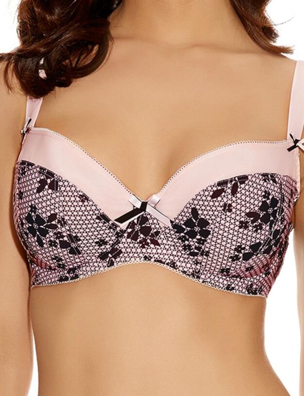 1043 Freya Fifi Padded Half Cup Bra Ballet Pink - 1043  Half Cup Bra