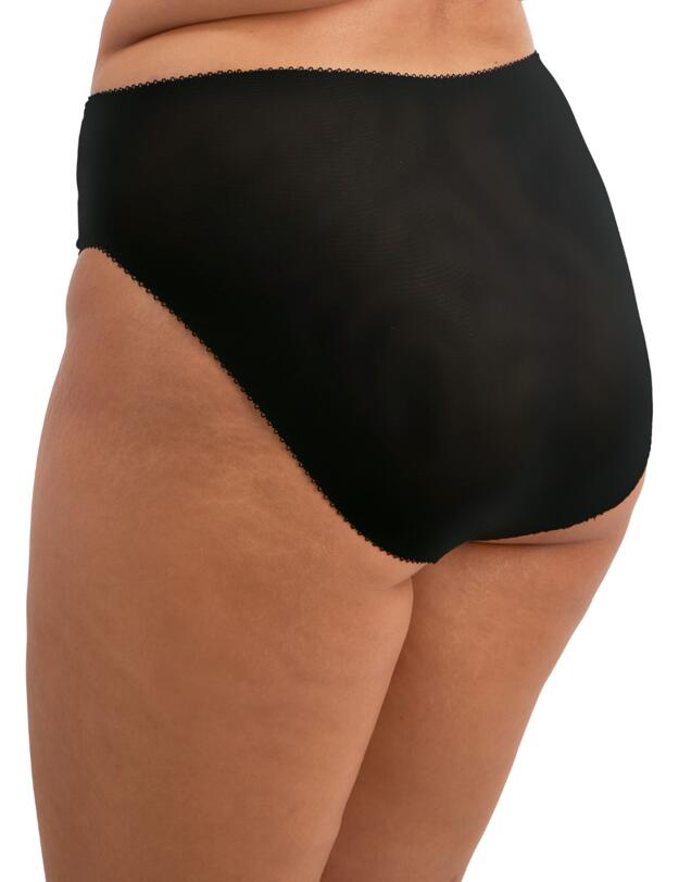 Elomi Zarla High Leg Brief Black