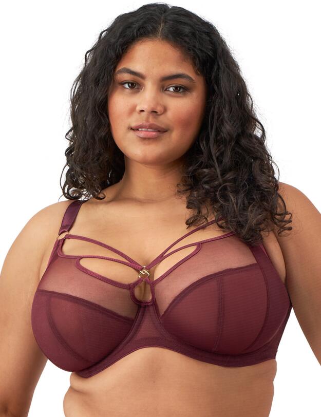 Elomi Sachi Plunge Bra Cabernet