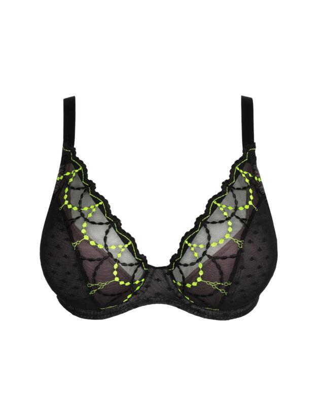 Prima Donna Twist Tepito Half-padded Plunge Bra Dark Glow
