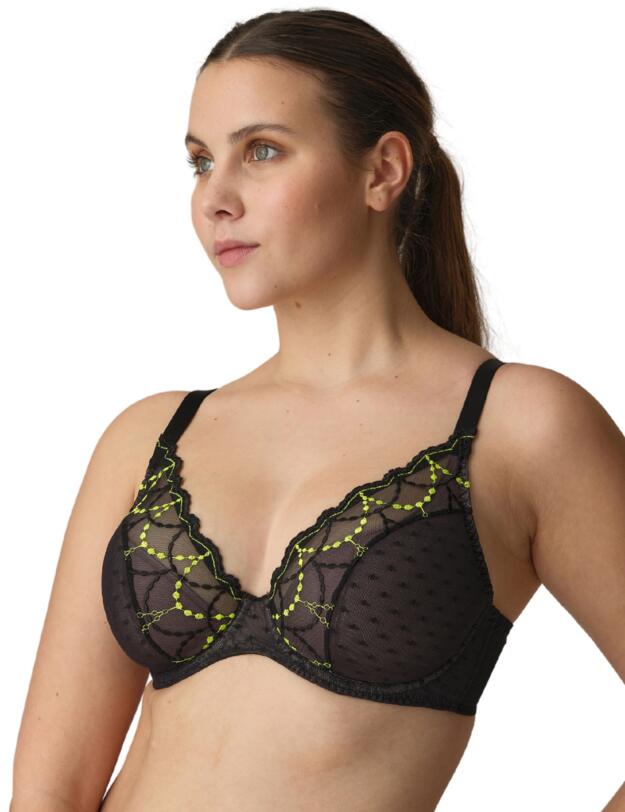 Prima Donna Twist Tepito Half-padded Plunge Bra Dark Glow