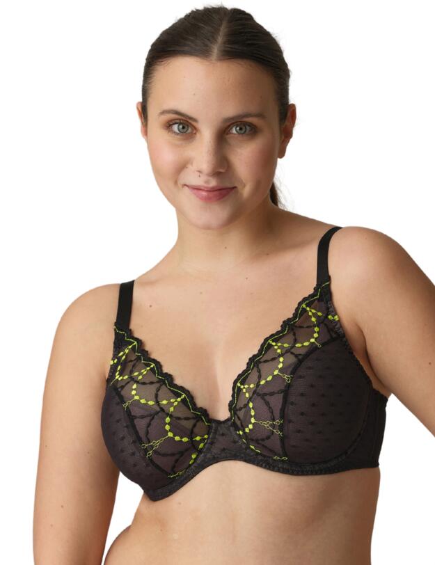 Prima Donna Twist Tepito Half-padded Plunge Bra Dark Glow