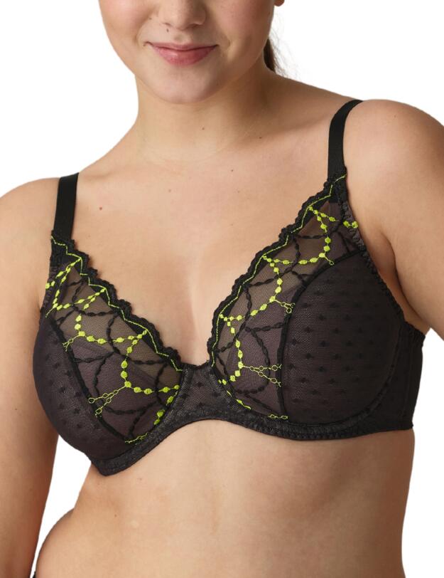 Prima Donna Twist Tepito Half-padded Plunge Bra Dark Glow