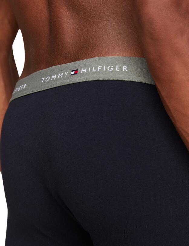 Tommy Hilfiger 3 Pack Boxer Briefs Summer Sun / Pearly Pink / Stonewash