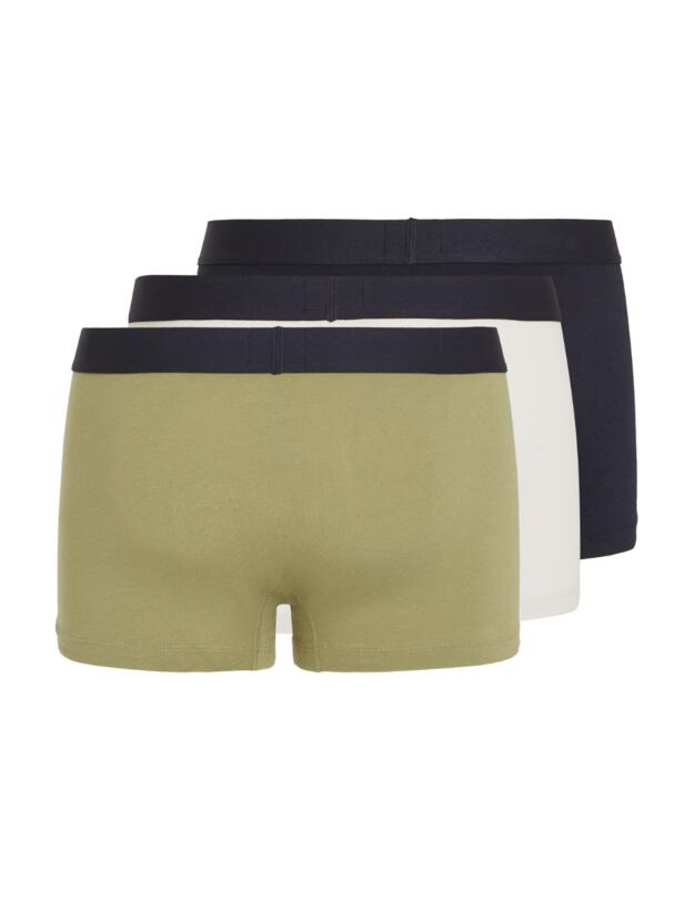 Tommy Hilfiger Trunks 3 Pack Faded Olive / Desert Sky / Misty Coast