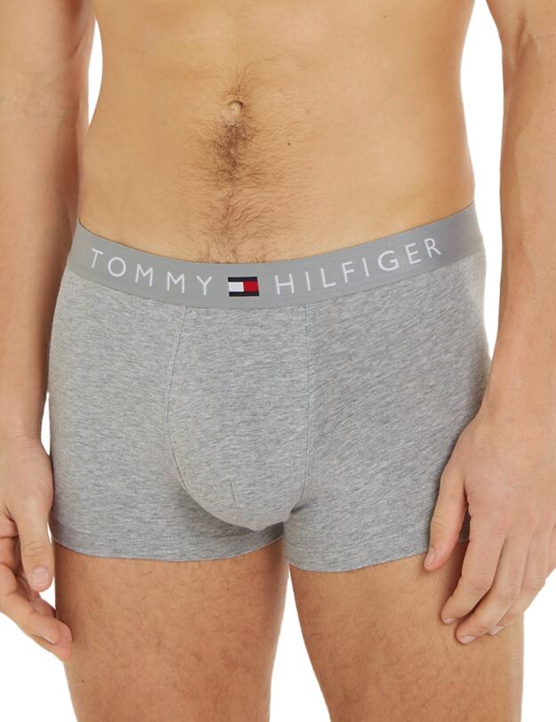 Tommy Hilfiger Trunks 3 Pack Desert Sky / Grey Heather / Desert Sky