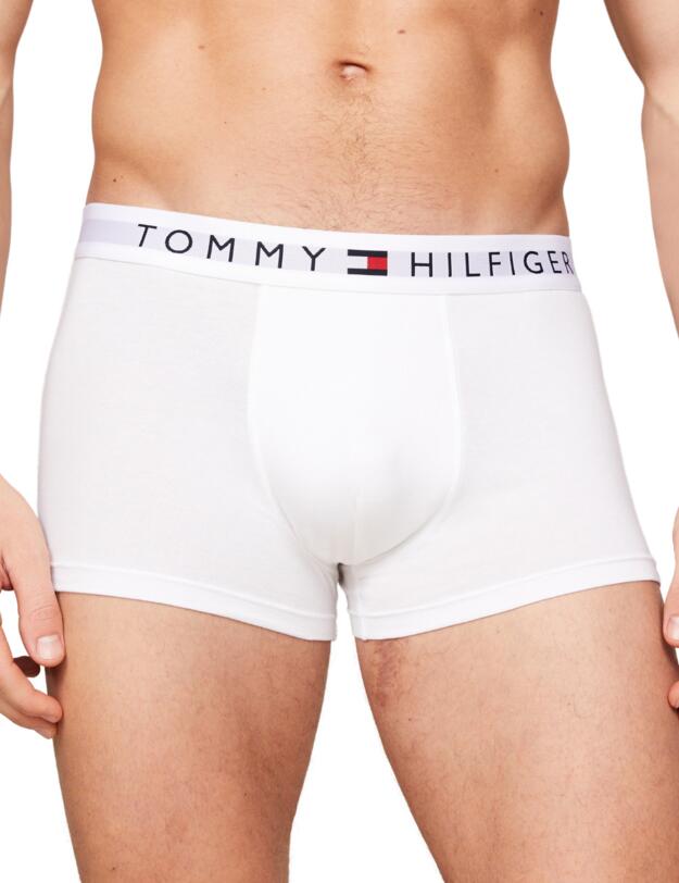 Tommy Hilfiger Trunks 3 Pack Grey Heather / White / Desert Sky