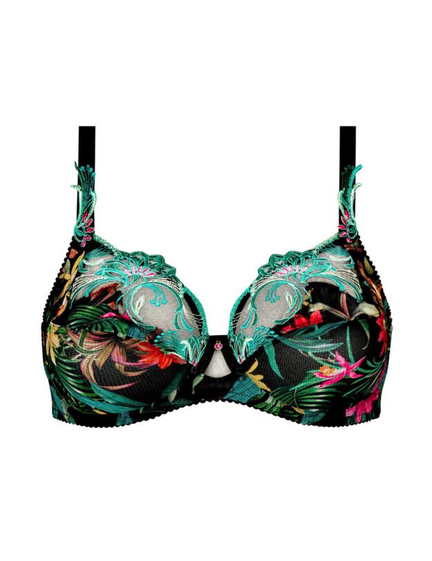  Lise Charmel Fleurs Etoiles 3 Part Full Cup Bra Eclat Etoile